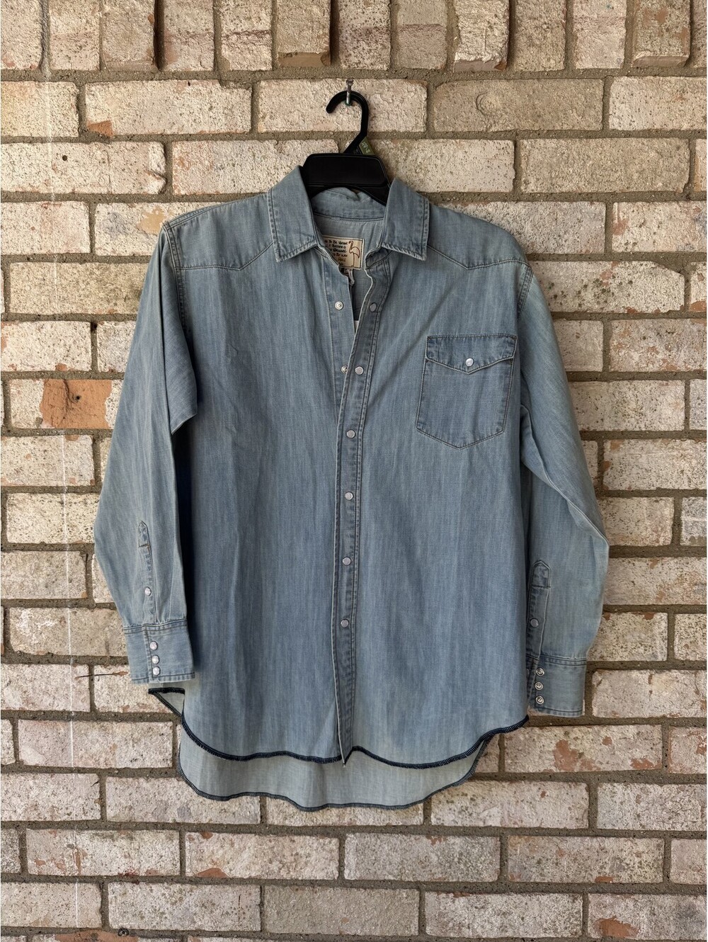 Sandrine Rose Longsleeve Shirt Blue Size M